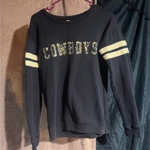 PINK Victoria's Secret Dallas Cowboys Bling Sweatshirt